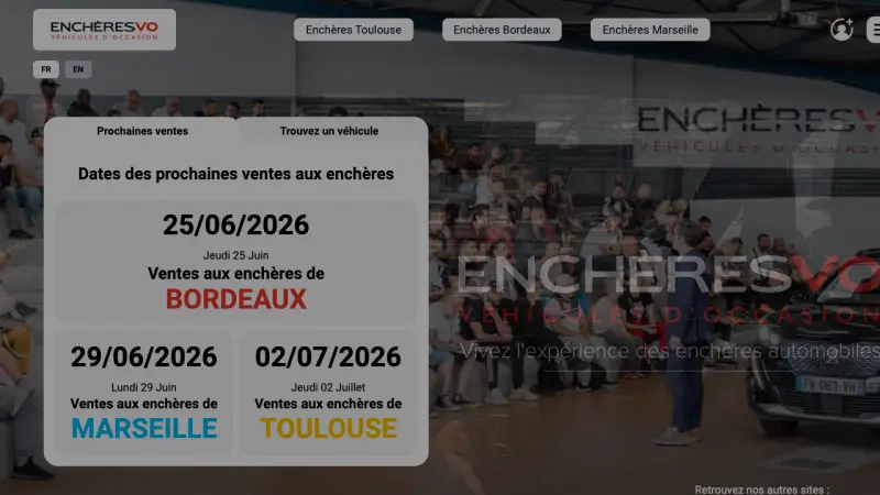 Enchères VO - agent IA d'automatisation de workflow pour enchères automobiles