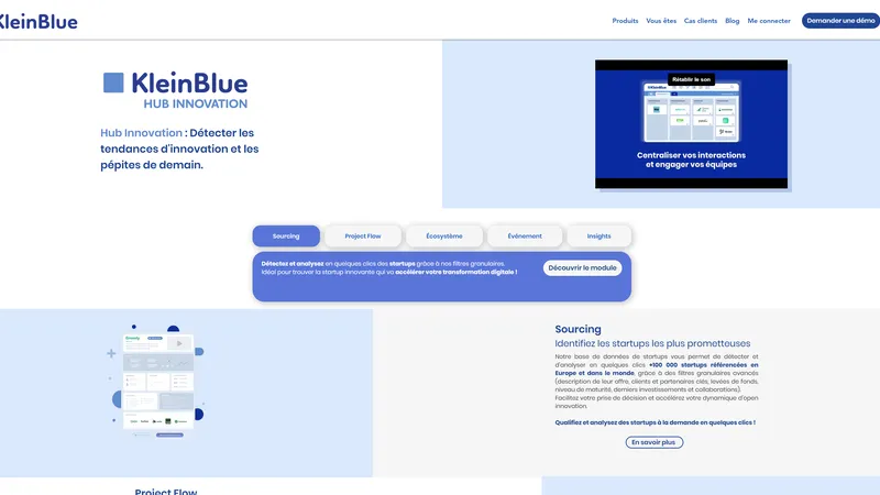 Kleinblue - recherche sémantique RAG sur ChromaDB